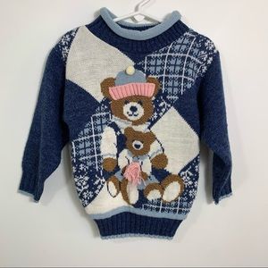 Children’s Bear Vintage holiday sweater